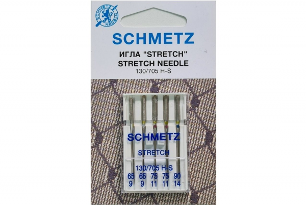 Иглы Schmetz стрейч combi (65x2, 75x2, 90x1), 5 шт в Красноперекопске